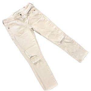 NWOT ARIZONA Cropped Distressed Jeans